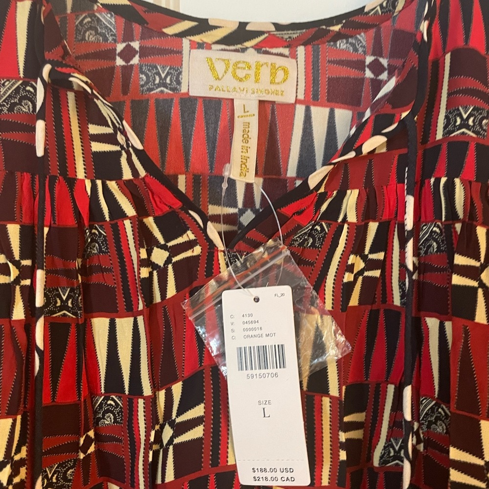 Anthropology dress. 37”